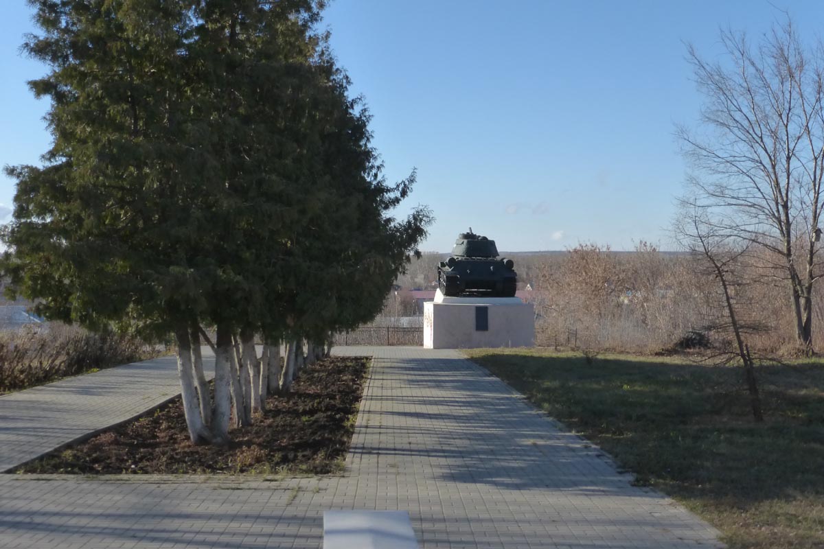 Вид на монумент