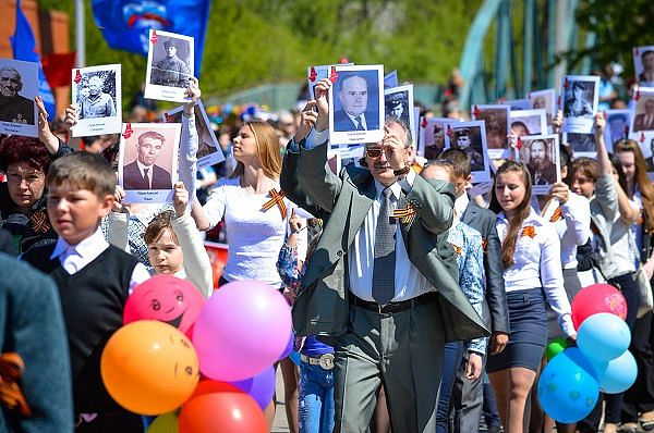 9 мая 2014 года в городе Михайлове состоялся Парад Победителей